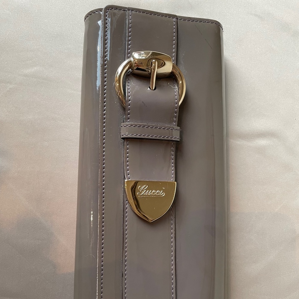 Gucci Patent Leather Clutch